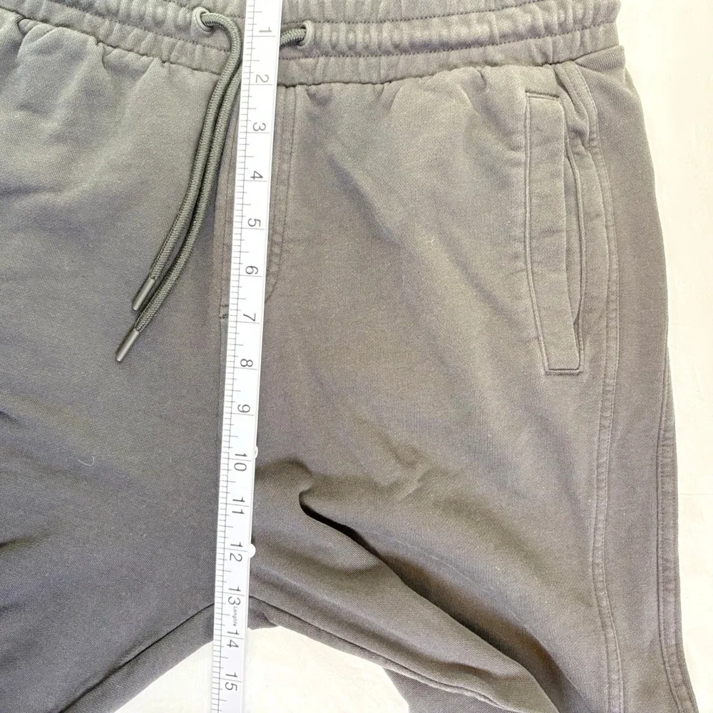 Gymshark Mens Black Tapered Joggers Sweatpants Medium A3A9K Cotton Panelled‎